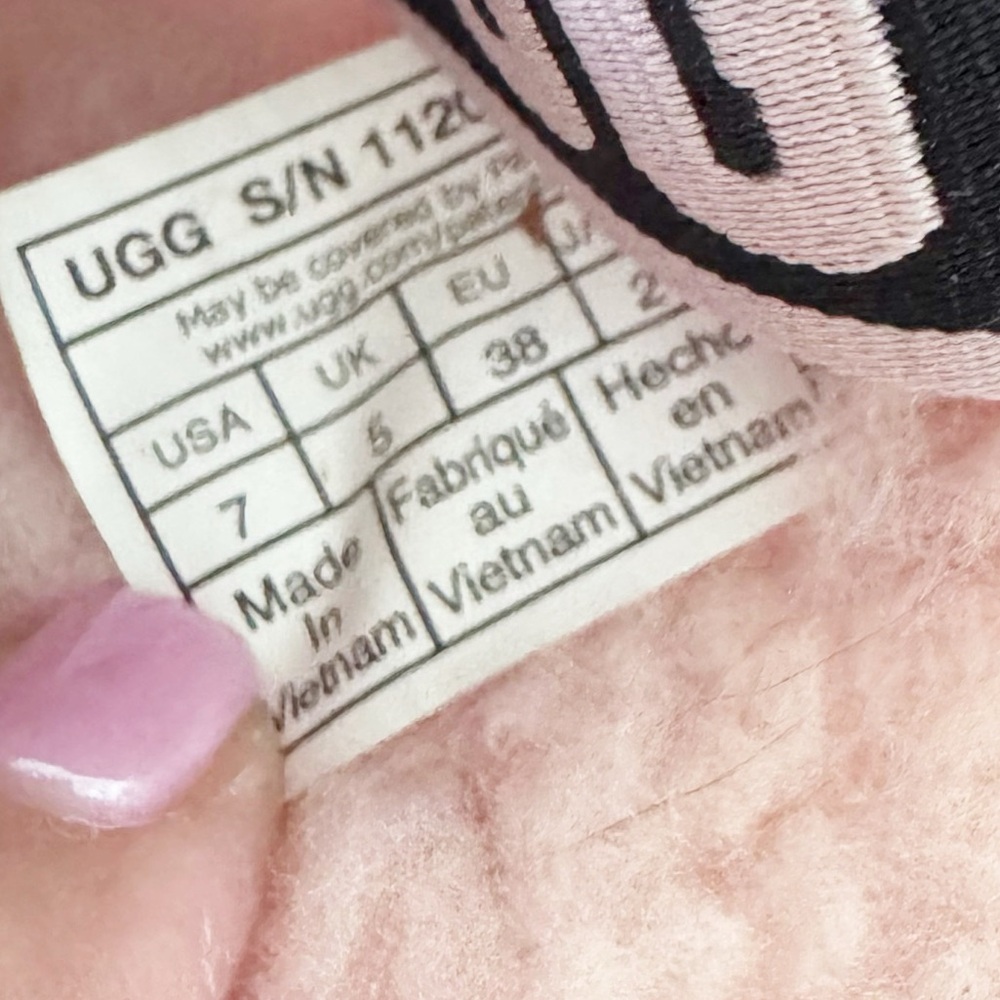 Uggs Fluff Yeah Pink Fluffita Slides - Picture 9 of 13